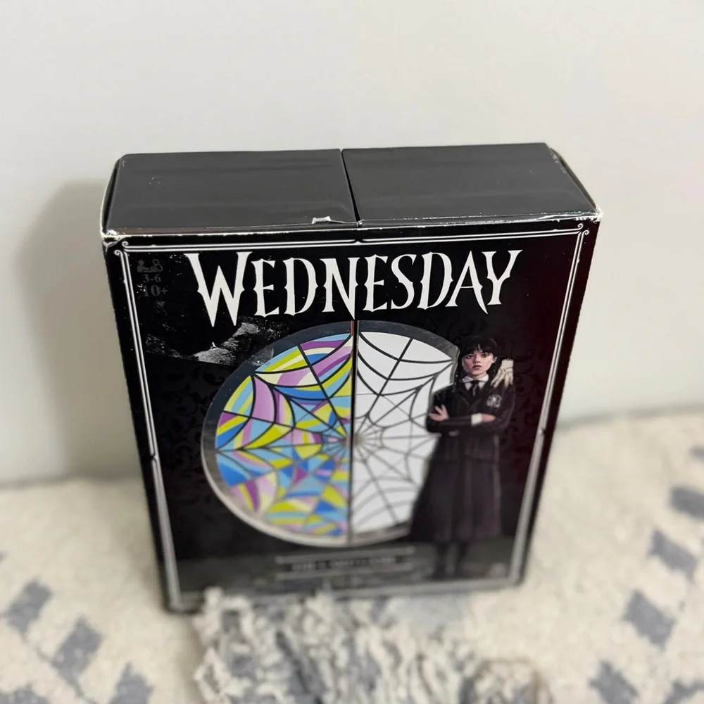 Wednesday The Card Game Spin Master Complete Family Strategy Game Ages 10+